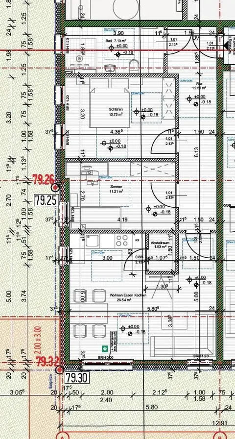 Pronájem bytu 2+kk 73 m², Hostedder Straße 63, Dortmund