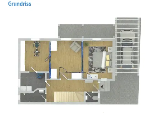 Pronájem domu 146 m², pozemek 162 m², Holzgrundstraße 17/2, Kornwestheim