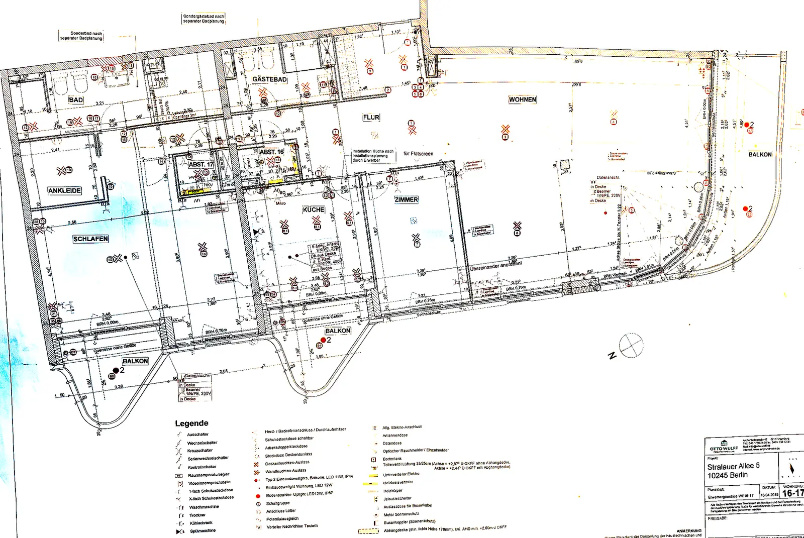 Prodej bytu 4+1 205 m², Stralauer Allee 5, Berlin