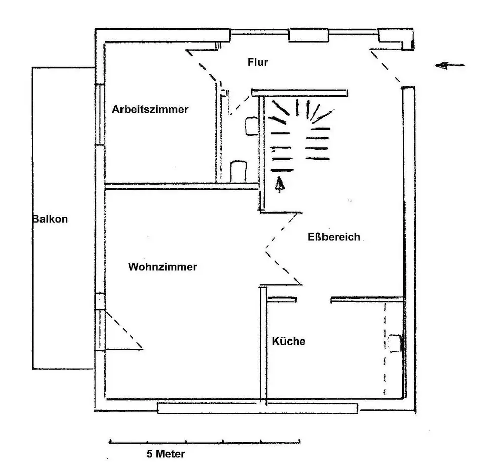 Pronájem bytu 4+1 121 m², Hauptstraße 44, Buxtehude
