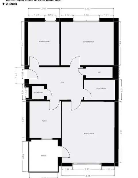 Prodej bytu 3+1 79 m², Werner-Hilpert Str., Dietzenbach