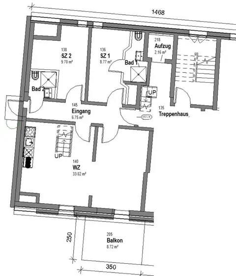 Pronájem bytu 4+1 108 m², Schmidtstraße 8, Rüdesheim am Rhein