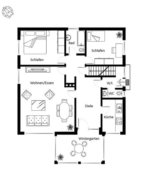 Pronájem domu 136 m², pozemek 1.277 m², Kröppelshagen-Fahrendorf