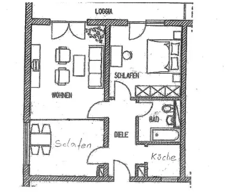 Pronájem bytu 3+1 65 m², Julius-Brecht-Straße 3, Frankfurt am Main