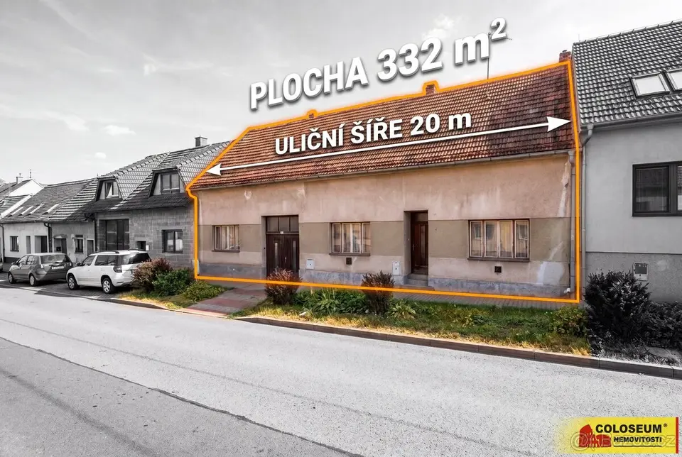 Šlapanice, RD 5+2, zahrada, sklep, 2 studny - rodinný dům