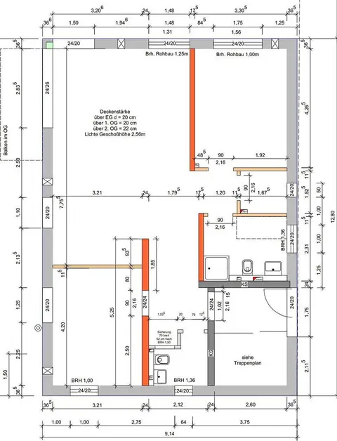 Pronájem bytu 3+1 95 m², Darmstadt-Eberstadt