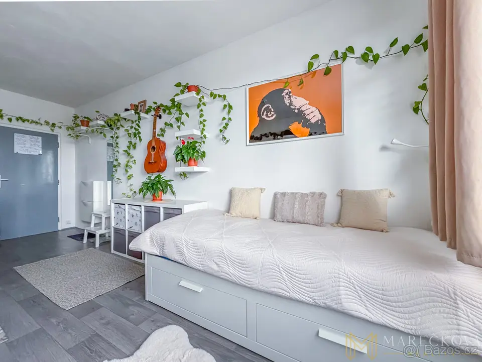 Pronájem příjemného bytu 1+kk s krásným výhledem, 20 m², Kdy