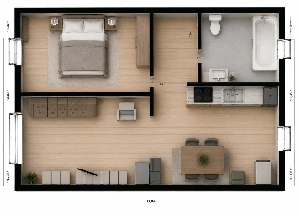 Prodej bytu 2+1 58 m², Dr. Foustky, Kladno