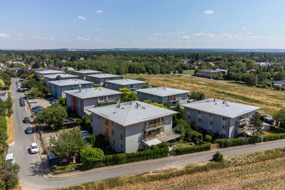 Prodej bytu 3+kk/B/PS, 64 m², ul. Pražská, Šestajovice.